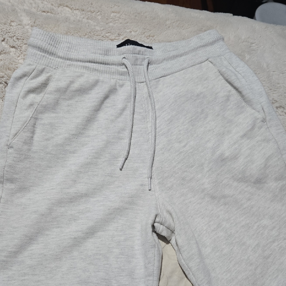 Men's Gray Sweatpants Shorts